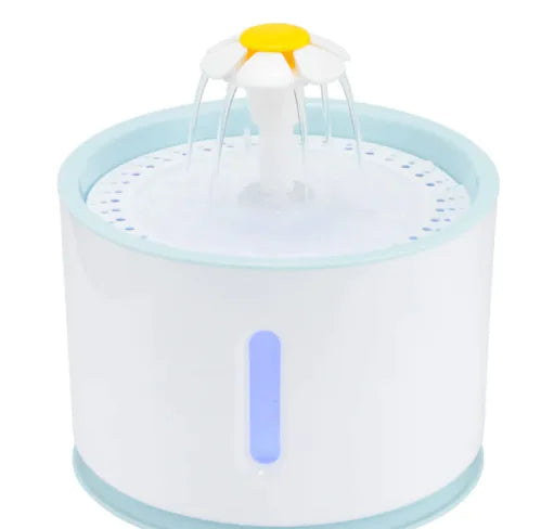 Automatic Cat Water Fountain with LED – whisper-quiet pet drinking fountain